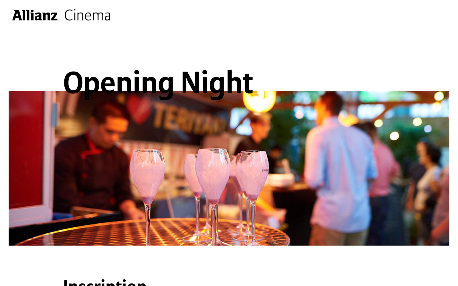 Allianz Cinema Template